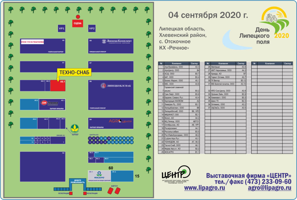 День поля в Липецке 2020