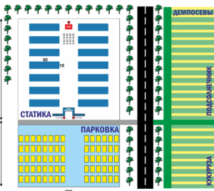 схема ярмарки в Липецке