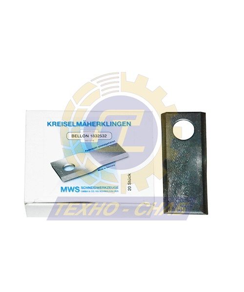 Нож дисковой косилки 60-0112-35-01-7 - Запасные части для кормоуборочной техники (Ножи на дисковые косилки)