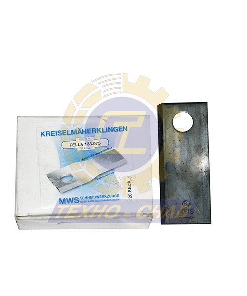 Нож дисковой косилки 60-0133-12-01-7 - Запасные части для кормоуборочной техники (Ножи на дисковые косилки)