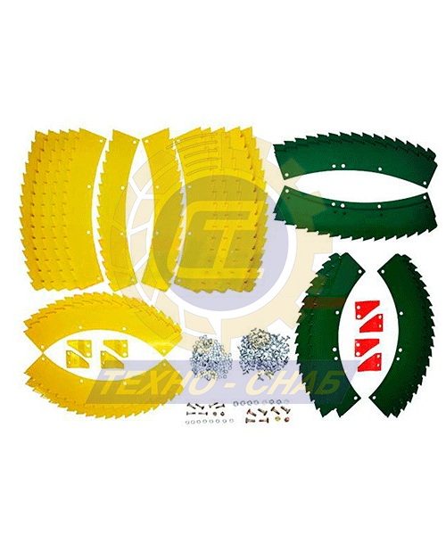 Комплект ножей кукурузной жатки S30-0580-70-001 - Запасные части для кормоуборочной техники (Ножи на кукурузные жатки)